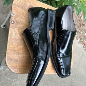 Stacy Adams Men’s Leather Hillman Loafer, Black, EUC, Size 10.5
